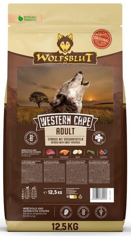 ⁨Wolfsblut Dog Western Cape - struś i bataty 12,5kg⁩ w sklepie Wasserman.eu