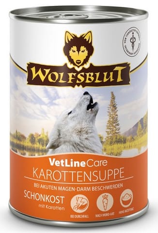 ⁨Wolfsblut Dog VetLine Care Carrot Soup - zupa marchewkowa puszka 395g⁩ w sklepie Wasserman.eu