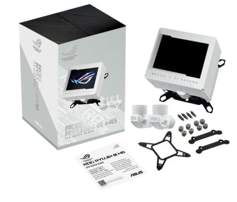 ⁨ROG RYUJIN III WB WHT//CPU WATER BLOCK, 3.5" LCD⁩ w sklepie Wasserman.eu