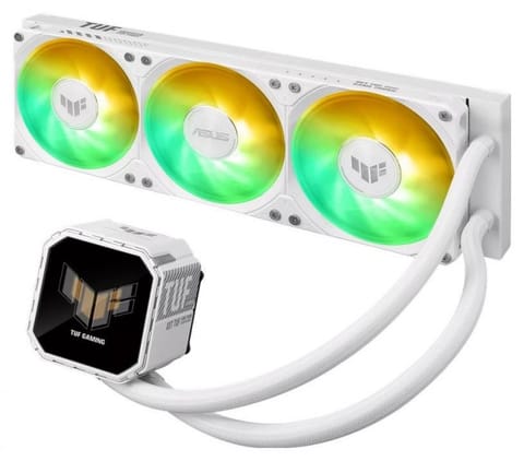 ⁨Chłodzenie wodne ASUS TUF GAMING LC III 360 ARGB LCD WHT 90RC01A2-B0EAY0⁩ w sklepie Wasserman.eu