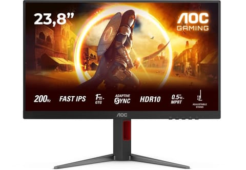 Monitor AOC 24G4HA (23.8" /IPS /200Hz /1920 x 1080 /Czarny) w sklepie Wasserman.eu