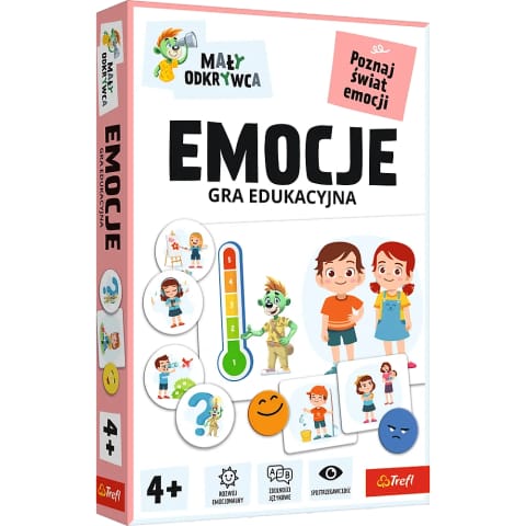 Gra dla dzieci Emocje Mały Odkrywca Trefl 02804 w sklepie Wasserman.eu