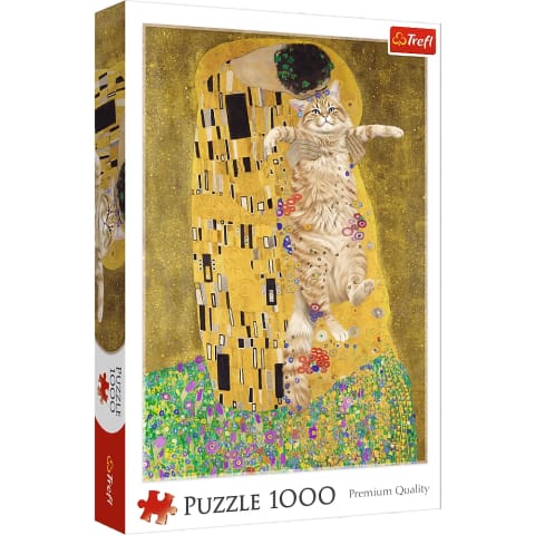 Puzzle - 1000 - Purrfecyjny Pocałunek - Trefl 10962 w sklepie Wasserman.eu