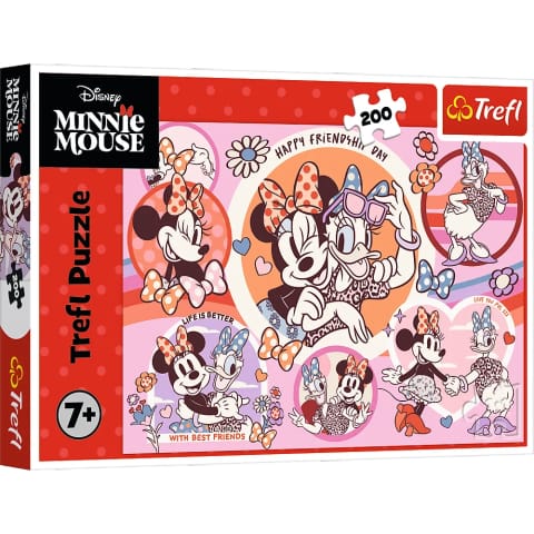Puzzle - 200 - Zwyczaje Myszki Minnie - Trefl 13343 w sklepie Wasserman.eu