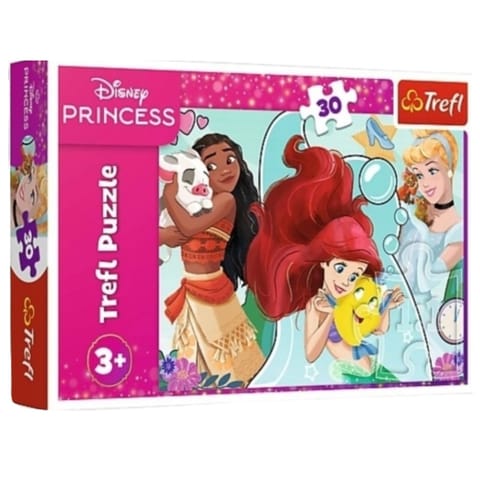 Puzzle - 30 - Piękne i odważne - Disney Princess - Trefl 18323 w sklepie Wasserman.eu