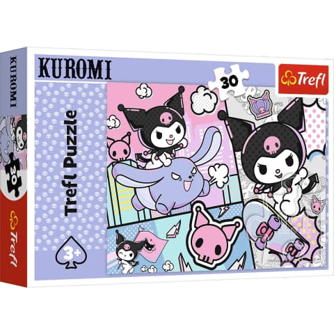 Puzzle - 30 - Zabawy z Kuromi - Hello Kitty - Trefl 18325 w sklepie Wasserman.eu