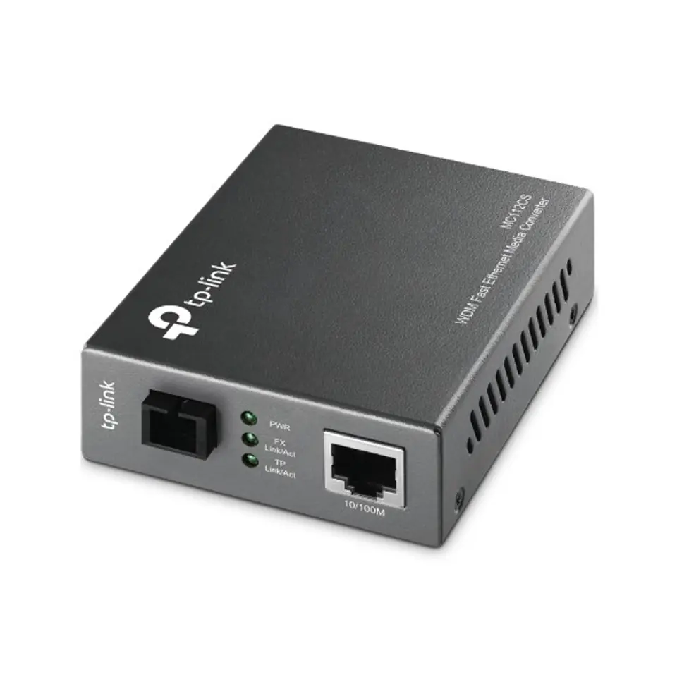 Konwerter światłowodowy TP-LINK MC112CS w sklepie Wasserman.eu