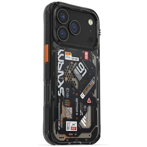 ⁨Etui Skinarma Spectra do iPhone 17 Pro   Magnetic Charging czarny⁩ w sklepie Wasserman.eu