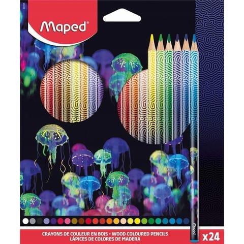 ⁨Kredki DeepSea 24 sztuki 831705 MAPED⁩ w sklepie Wasserman.eu