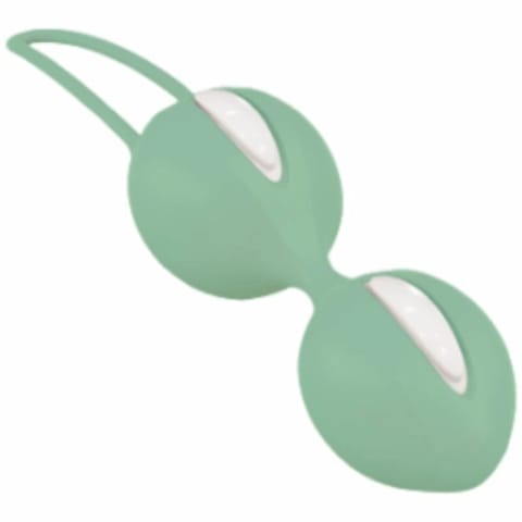 ⁨Fun Factory Smartballs Duo kulki treningowe białe/pistacjowe 72g⁩ w sklepie Wasserman.eu
