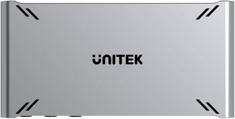 ⁨Przełącznik KVM Unitek USB-C 10Gbps z HDMI i transferem plików między systemami⁩ w sklepie Wasserman.eu
