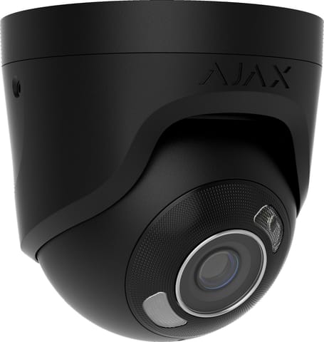 ⁨Ajax Kamera HL - kopułka (metalowa) TurretCam (5 Mp/4 mm) (8EU) - black⁩ w sklepie Wasserman.eu