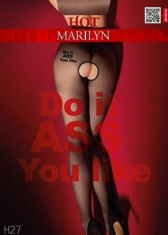 ⁨RAJSTOPY MARILYN HOT H27 (kolor black, rozmiar 3/4)⁩ w sklepie Wasserman.eu