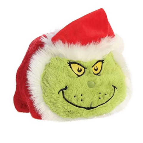 ⁨Grinch - Pluszowa maskotka / poduszka Grinch w stroju Świętego Mikołaja 25 cm z kolekcji Spudsters⁩ w sklepie Wasserman.eu