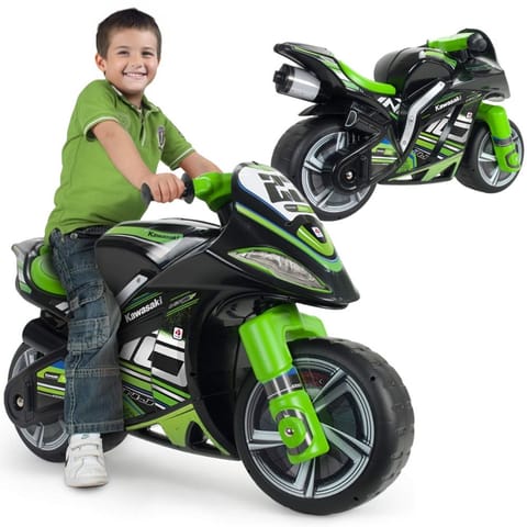 ⁨INJUSA Jeździk Pchacz Motor Biegowy Winner 750 Jeździk Kawasaki Ninja – Sportowy Motor Dla Dzieci⁩ w sklepie Wasserman.eu