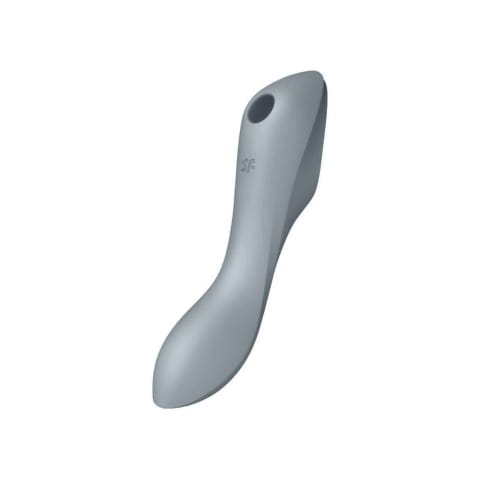 ⁨Wibrator wielofunkcyjny Vibrator Curvy Trinity 3 Blue Grey Satisfyer⁩ w sklepie Wasserman.eu