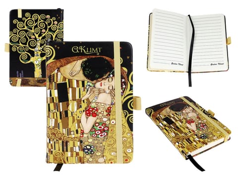 ⁨Notes A6 - G. Klimt, Pocałunek + Drzewo (CARMANI)⁩ w sklepie Wasserman.eu