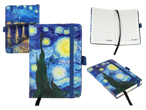 ⁨Notes A6 - V. van Gogh, Gwiaździsta Noc (CARMANI)⁩ w sklepie Wasserman.eu