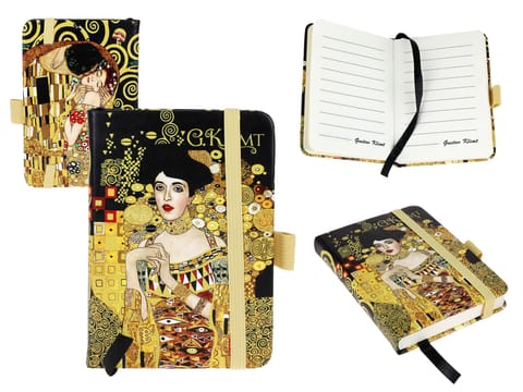 ⁨Notes A7 - G. Klimt, Adela + Pocałunek (CARMANI)⁩ w sklepie Wasserman.eu