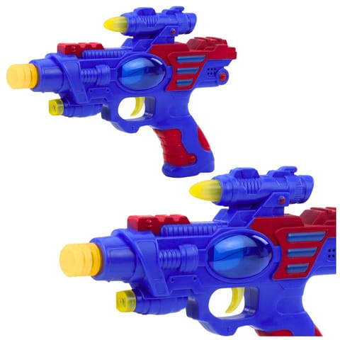 ⁨Pistolet Kosmiczny Broń Czerwono-Niebieski Światła Dźwięki⁩ w sklepie Wasserman.eu