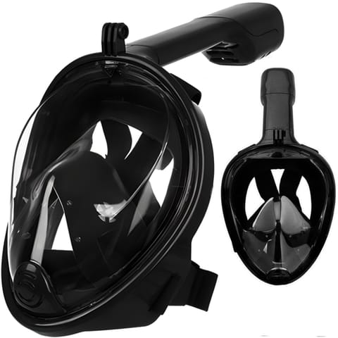 ⁨Maska do snorkelingu pływania pełnotwarzowa L/XL⁩ w sklepie Wasserman.eu