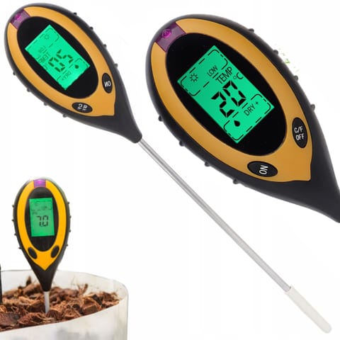 ⁨Kwasomierz miernik tester ogrodniczy kwasowości gleby ziemi pH 3.5-9⁩ w sklepie Wasserman.eu