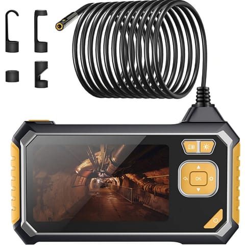 Endoskop kamera inspekcyjna 6 LED 4 końcówki HD 4.3'' w sklepie Wasserman.eu