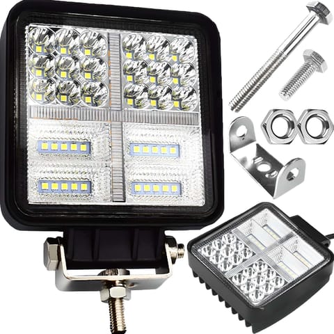 ⁨Halogen lampa OFF ROAD wodoodporna 38 LED 12/24 V 177 W⁩ w sklepie Wasserman.eu