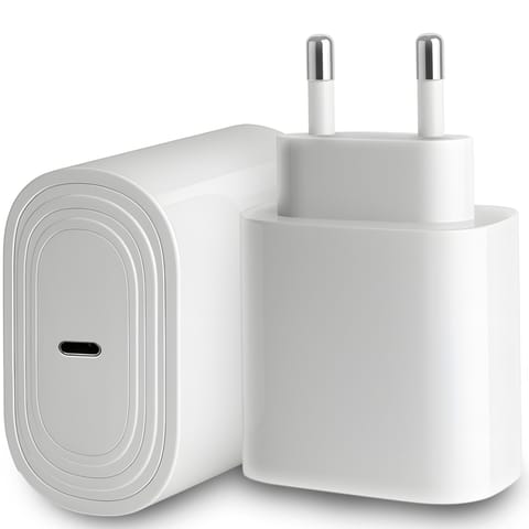 Ładowarka sieciowa zasilacz USB-C 20 W - biała w sklepie Wasserman.eu