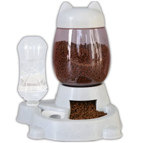 ⁨Podajnik dozownik wody karmy dla psa kota 2w1 528 ml 2.2 l⁩ w sklepie Wasserman.eu