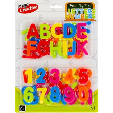 ⁨Literki i Cyferki magnetyczne Mega Creative 462721⁩ w sklepie Wasserman.eu