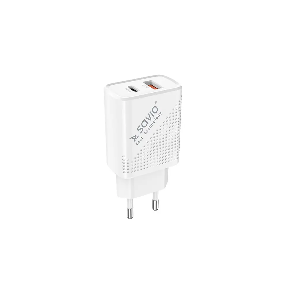 ⁨SAVIO LA-04 USB Type A & Type C Quick Charge Power Delivery 3.0 Indoor⁩ at Wasserman.eu