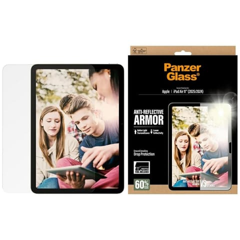 ⁨Szkło hartowane PanzerGlass Ultra-Wide   Fit Reflective Armor do iPad Air 11" (2025/2024)⁩ w sklepie Wasserman.eu