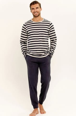 ⁨Piżama Brace 3311 Granatowa (Rozmiar XXL)⁩ w sklepie Wasserman.eu