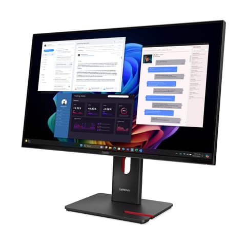 ⁨Monitor LENOVO 64AFGAT2EU (27" /TFT IPS /60Hz /3840 x 2160 /Czarny)⁩ w sklepie Wasserman.eu