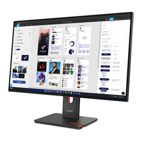 ⁨Monitor LENOVO 64B0GAT1EU (31.5" /IPS /60Hz /3840 x 2160 /Czarny)⁩ w sklepie Wasserman.eu