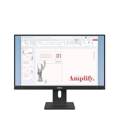 ⁨Monitor LENOVO 64BAMAT1EU (23.8" /IPS /100Hz /1920 x 1080 /Czarny)⁩ w sklepie Wasserman.eu