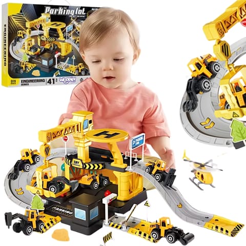 ⁨WOOPIE Garaż Parking Roboty Drogowe 41el.⁩ w sklepie Wasserman.eu