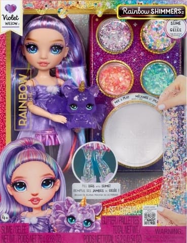 ⁨Rainbow High Shimmers with Slime Fashion Violet⁩ w sklepie Wasserman.eu
