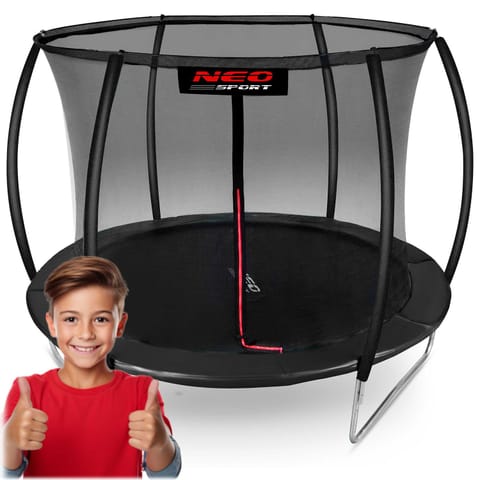 ⁨Trampolina ogrodowa profilowana 10ft/312cmz siatką wewnętrzną Neo-Sport⁩ w sklepie Wasserman.eu