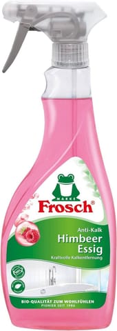 ⁨FROSCH 500ml Spray do łazienki Anti-Kalk Himbeer⁩ w sklepie Wasserman.eu