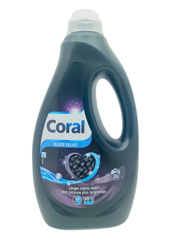 ⁨CORAL Płyn do prania 1,17L 26p. Black Velvet⁩ w sklepie Wasserman.eu
