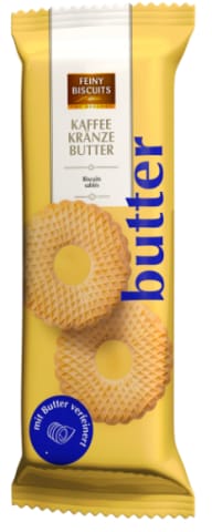 ⁨Feine Biscuits Krążki Maślane do Kawy 150 g⁩ w sklepie Wasserman.eu