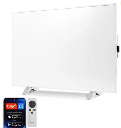 Cronos Synthelith Pro CRP-500TWP 500W white infrared heater with WiFi and remote control at Wasserman.eu