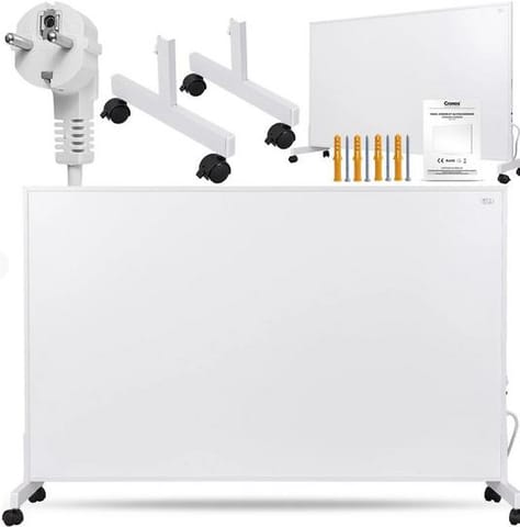 ⁨Panel grzewczy IR CRONOS Carbon P800 White⁩ w sklepie Wasserman.eu