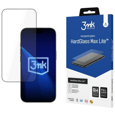 ⁨Szkło hartowane 3MK HardGlass Max Lite   do Apple iPhone Air⁩ w sklepie Wasserman.eu