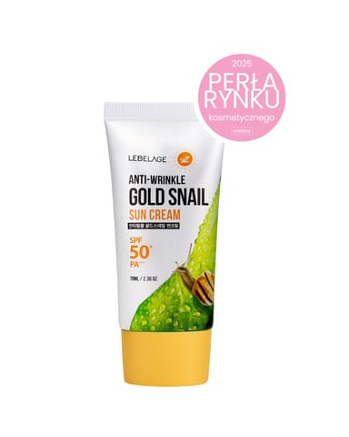 ⁨LEBELAGE Krem do twarzy SPF 50+ przeciwzmarszczkowy - Ślimak 70 ml⁩ w sklepie Wasserman.eu