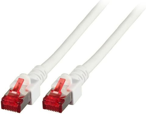 ⁨Patchcord SFTP Cat.6 LSZH biały K5518.3 /3m/⁩ w sklepie Wasserman.eu
