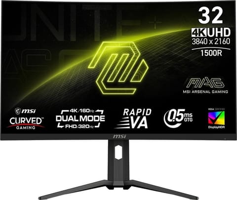 ⁨Monitor MSI MSI MAG 321CUPDF (31.5" /Rapid VA /160Hz /1920 x 1080 /Czarny)⁩ w sklepie Wasserman.eu