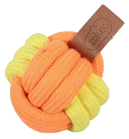 ⁨Zolux Zabawka dla psa do aportowania piłka sznurowa Twist 6cm⁩ w sklepie Wasserman.eu